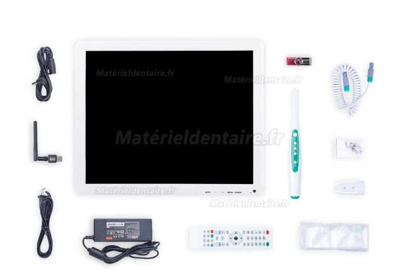 DALAUDE DA-200 17inch Monitor Dental Intraoral Camera with U Disk+WiFi 8megapixel